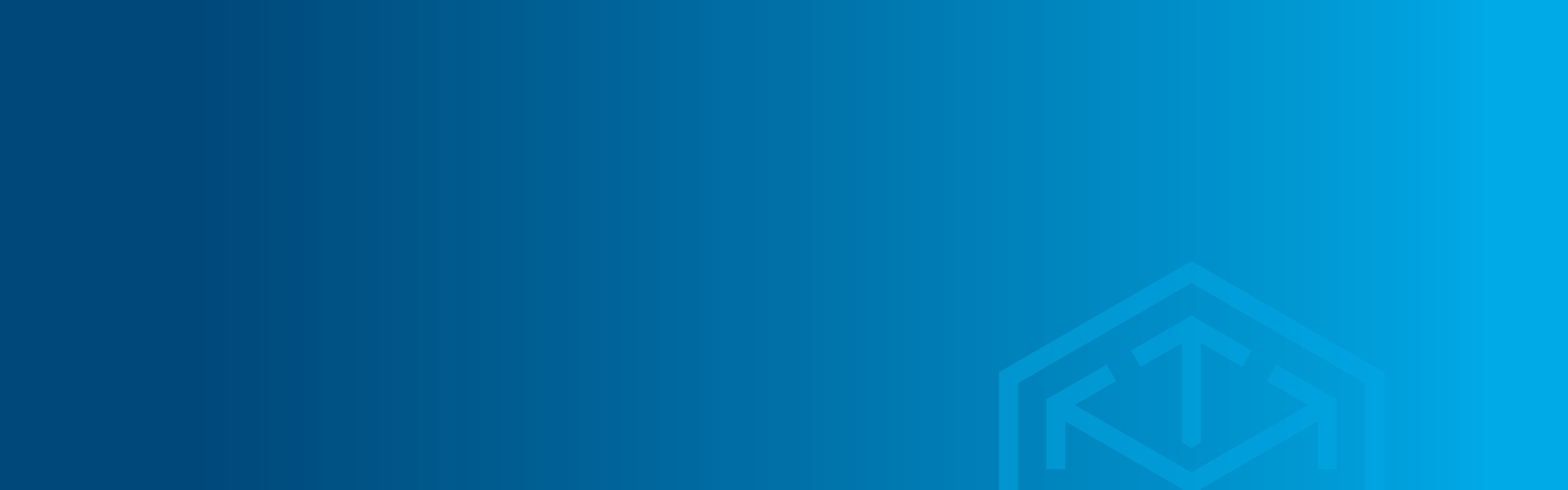 C.H. Robinson branded blue banner
